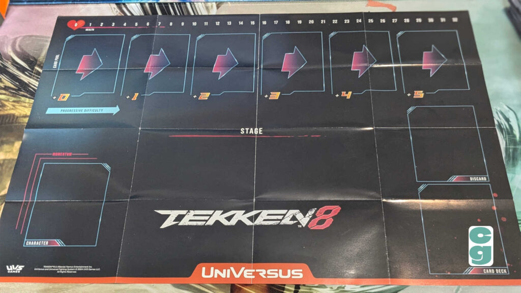 The UniVersus Tekken 8 Playmat