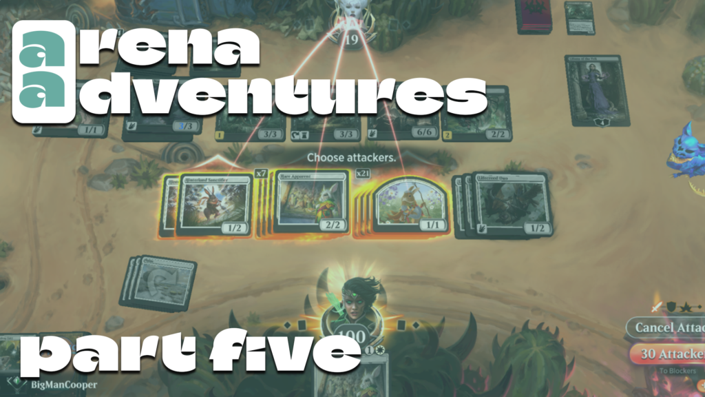 Arena Adventures Part Five
