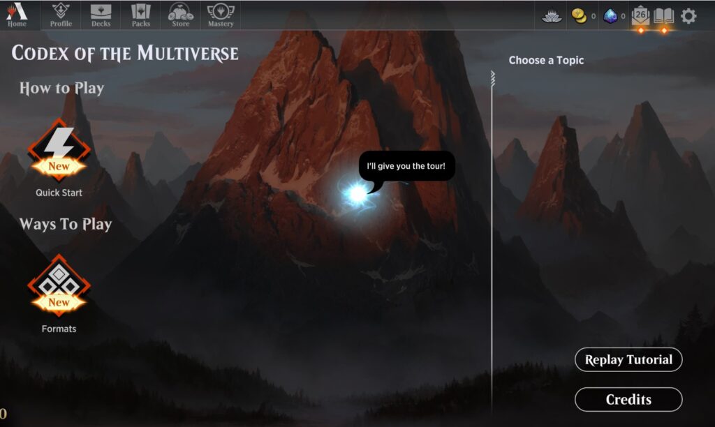 Codex of the multiverse