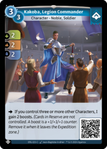 Kakoba, Legion Commander