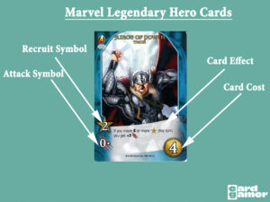 Marvel Legendary Hero Cards