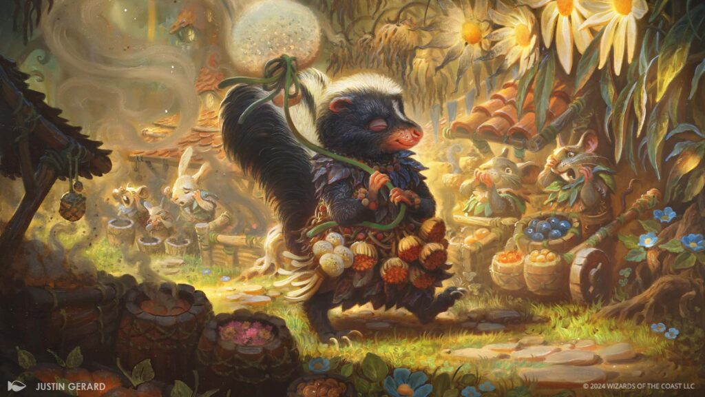 Oblivious Skunk from Bloomburrow