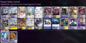 Purple Yellow Hybrid decklist