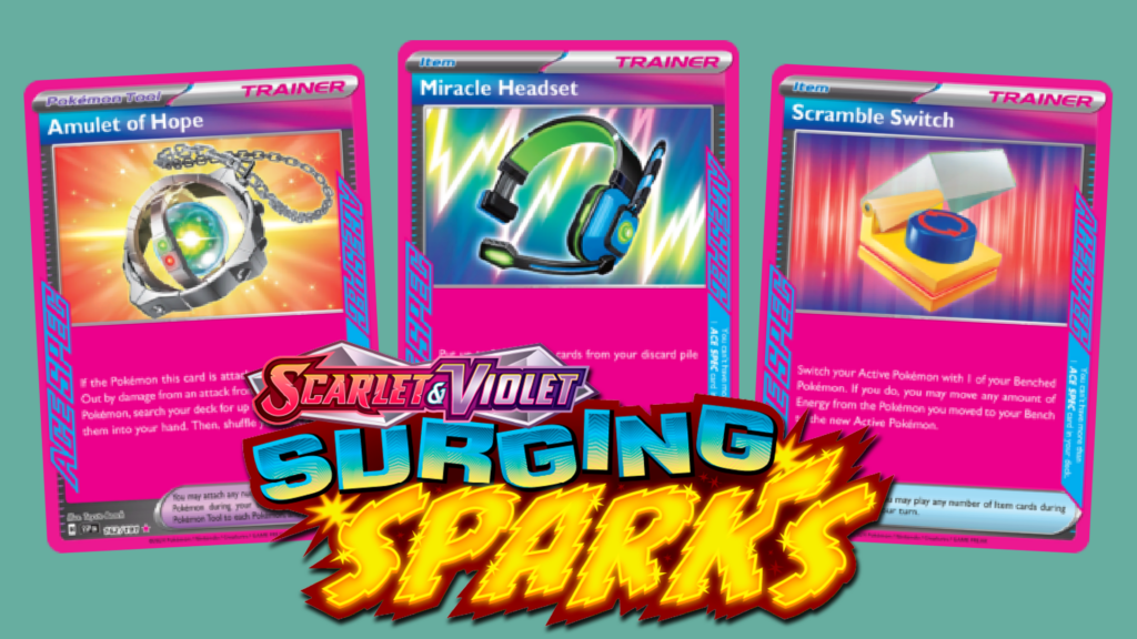 Surging Sparks ACE SPEC cards