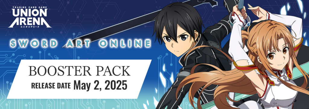 Union Arena Sword Art Online booster set releases May 7, 2025
