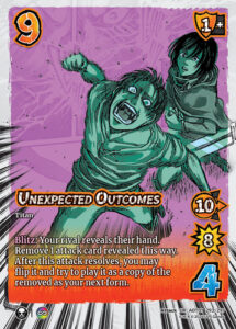 Attack Card with a 4 Check, Unexpected Outcomes