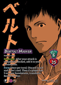 Character Card Bertolt Hoover