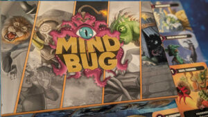 Mindbug box art and cards
