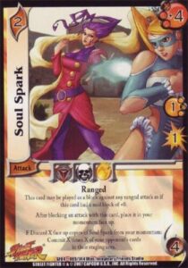 Attack Card with a 4 Check, Soul Spark