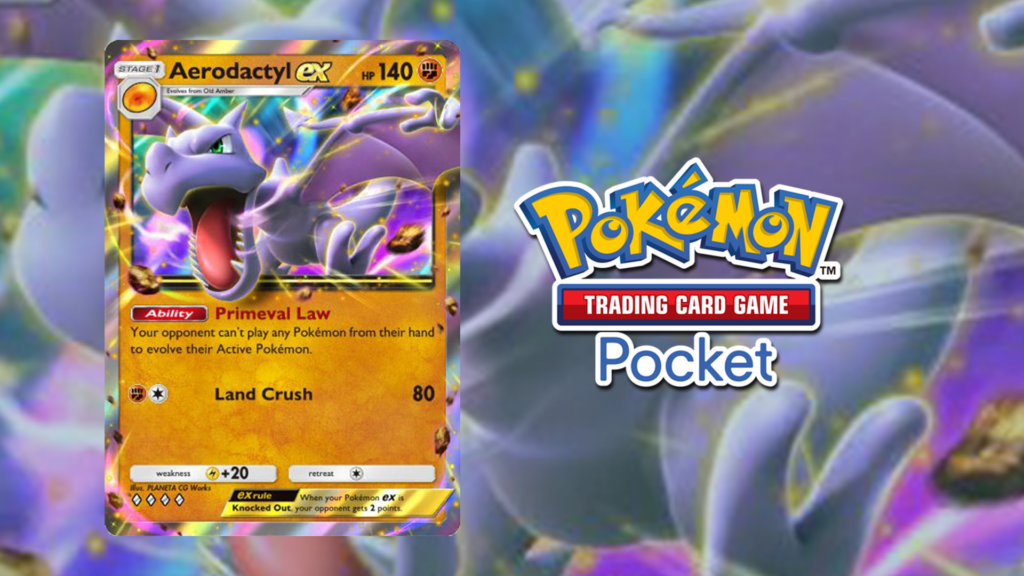 Pokemon Pocket Primordium Deck Tech Aerodactyl ex