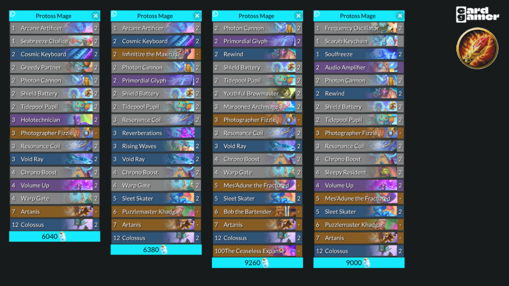 Protoss Mage Hearthstone