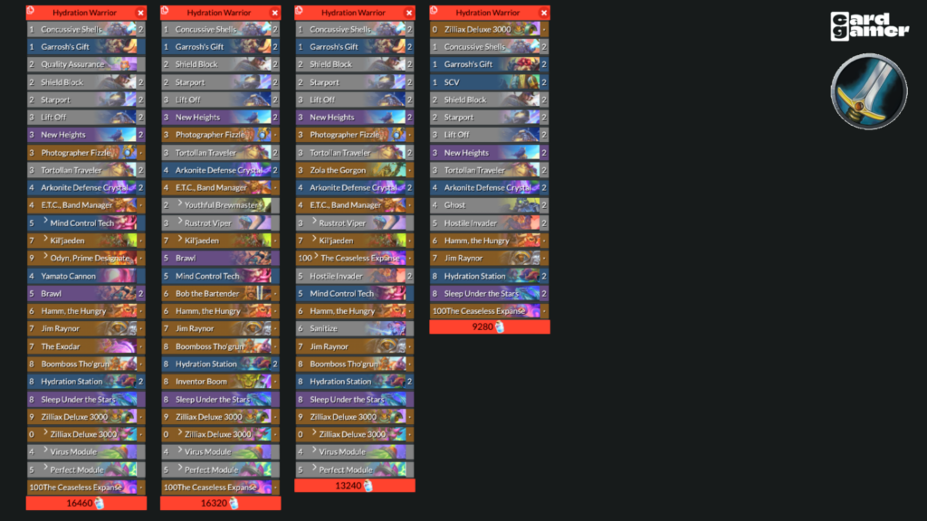 Terran Warrior Decks Heroes of Starcraft
