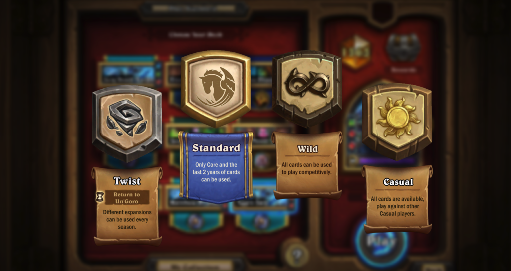 Hearthstone Standard Card Format