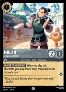Mulan - Disguised Soldier