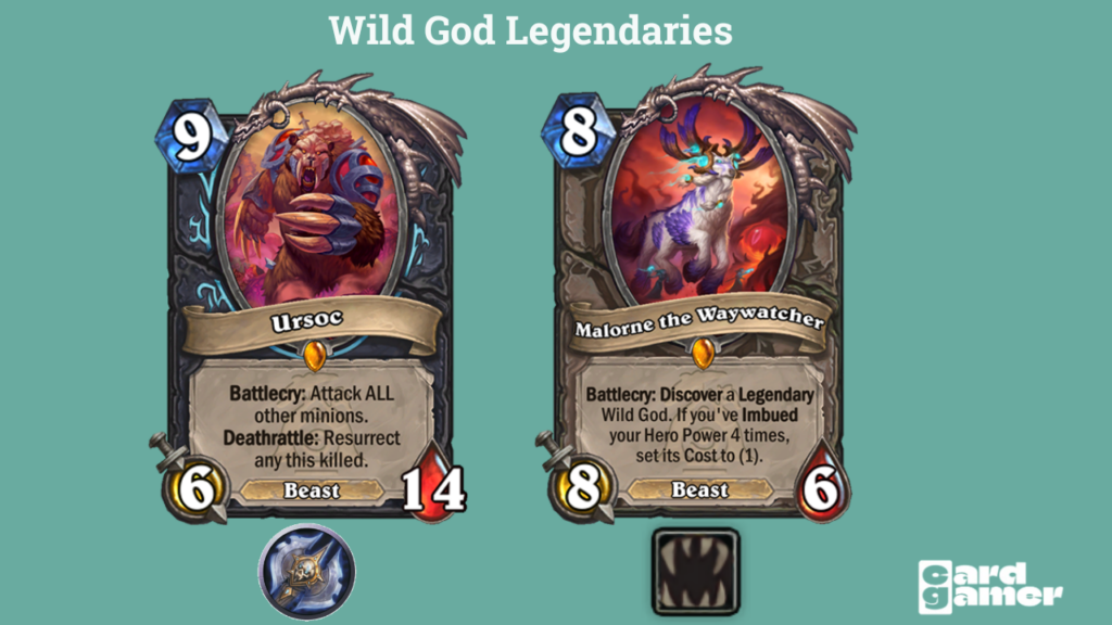 Wild God Legendaries Hearthstone
