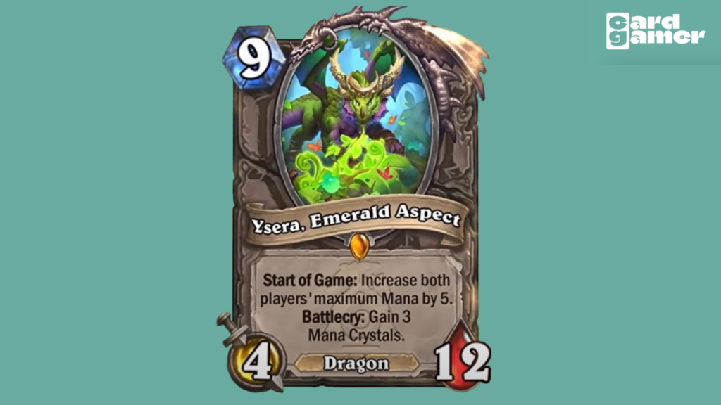 Ysera Emerald Aspect Hearthstone Card