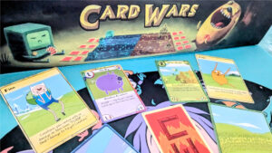 The Card Wars Ultimate Collection box with a selection of Card Wars cards