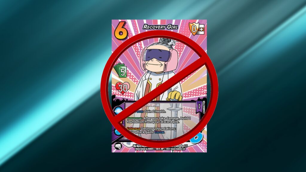 UniVersus ban list and errata update before Worlds 2024