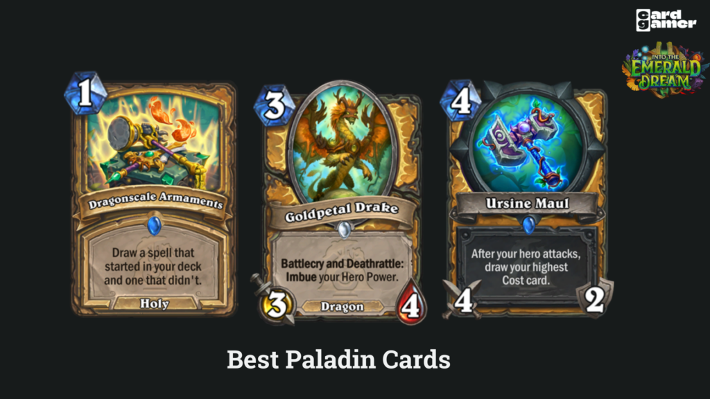 Into the Emerald Dream Best Paladin Cards