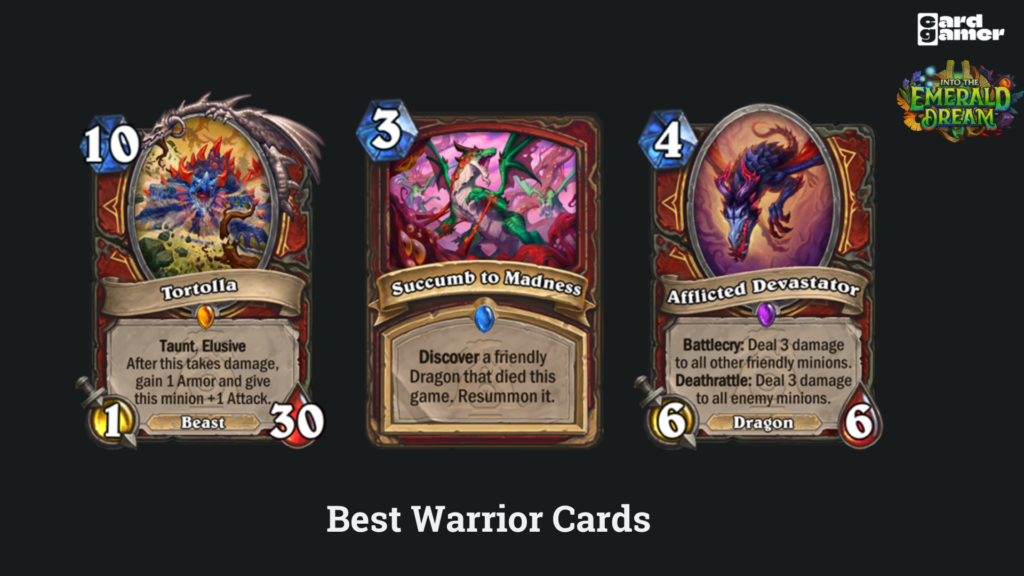 Into the Emerald Dream Best Warrior Cards