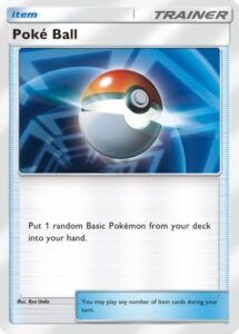 Poké Ball, a card from the Promo-A subset of promotional cards in Pokémon TCG Pocket. Illustrated by Ryo Ueda.