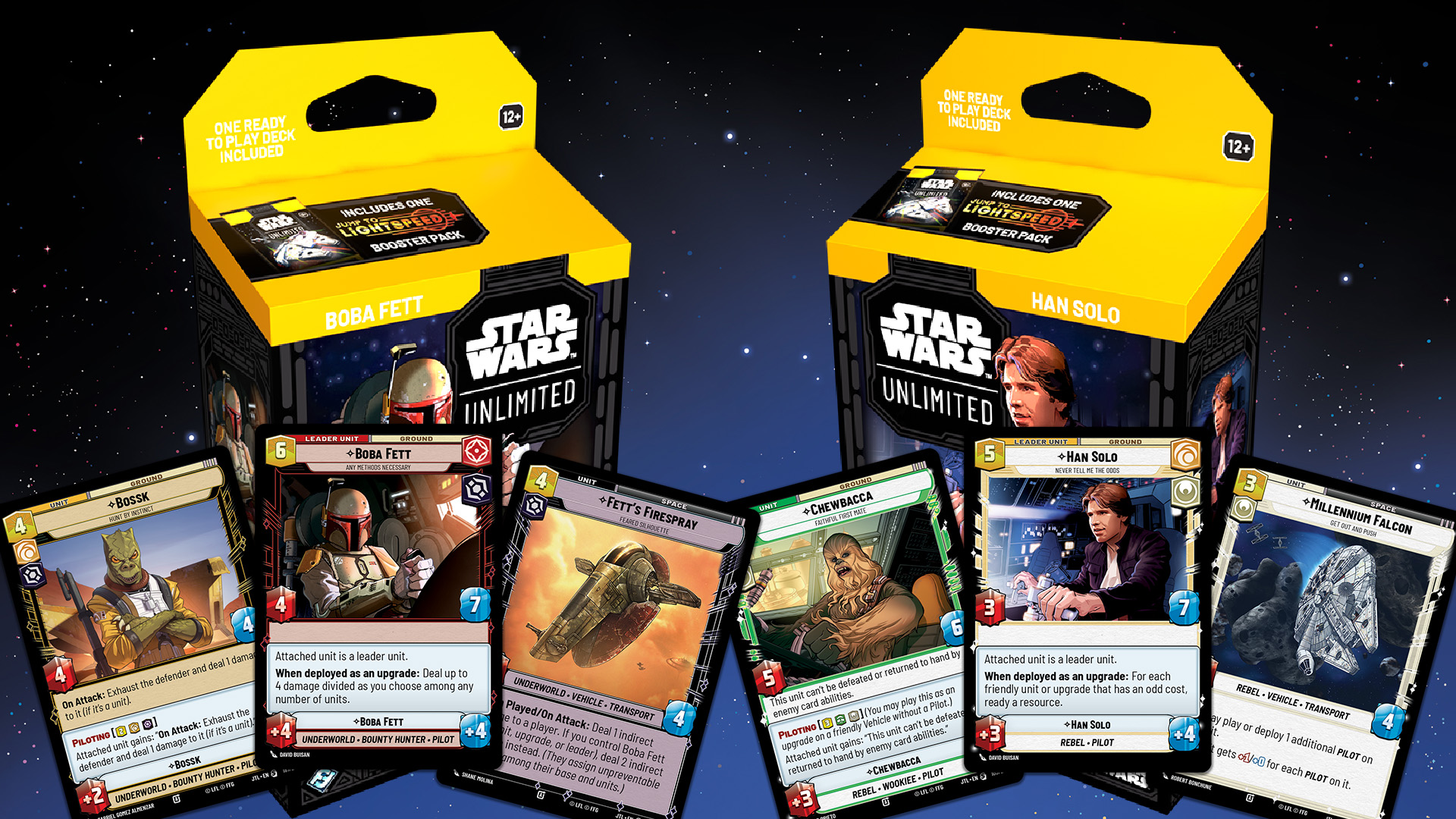 Upgrading the Jump to Lightspeed Spotlight Decks