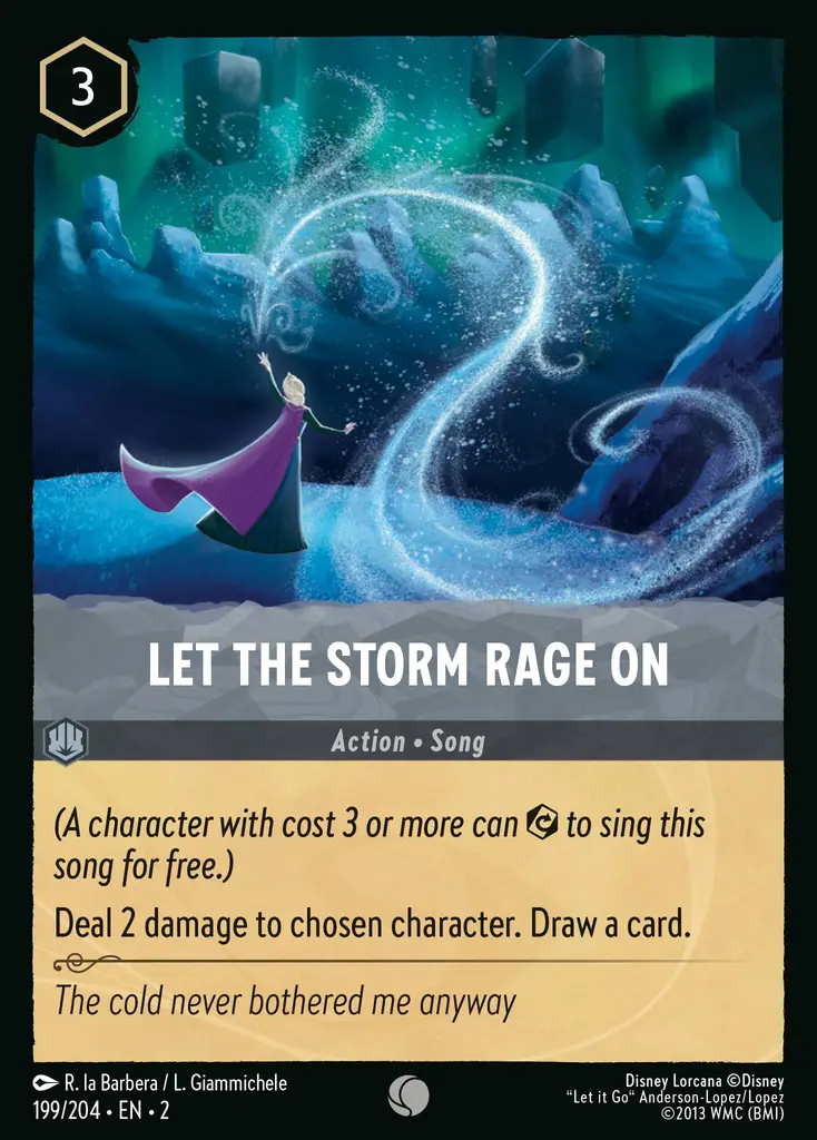let the storm rage on