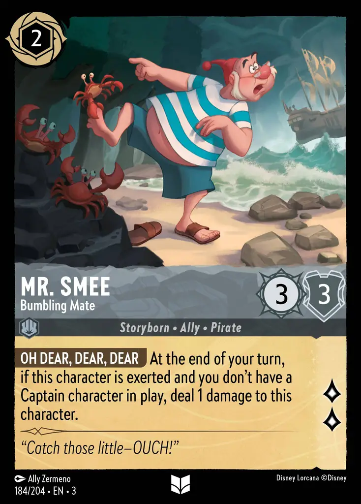 mr. smee bumbling mate