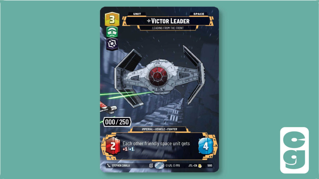 Victor Leader Serialized Card from SWU