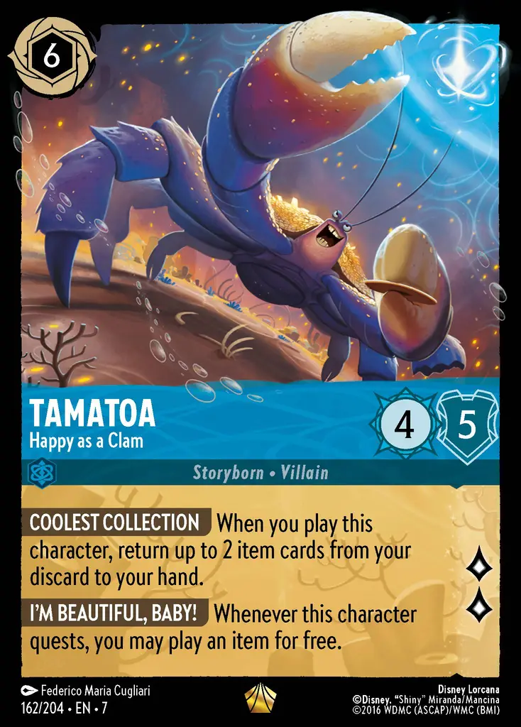 tamatoa happy as a clam