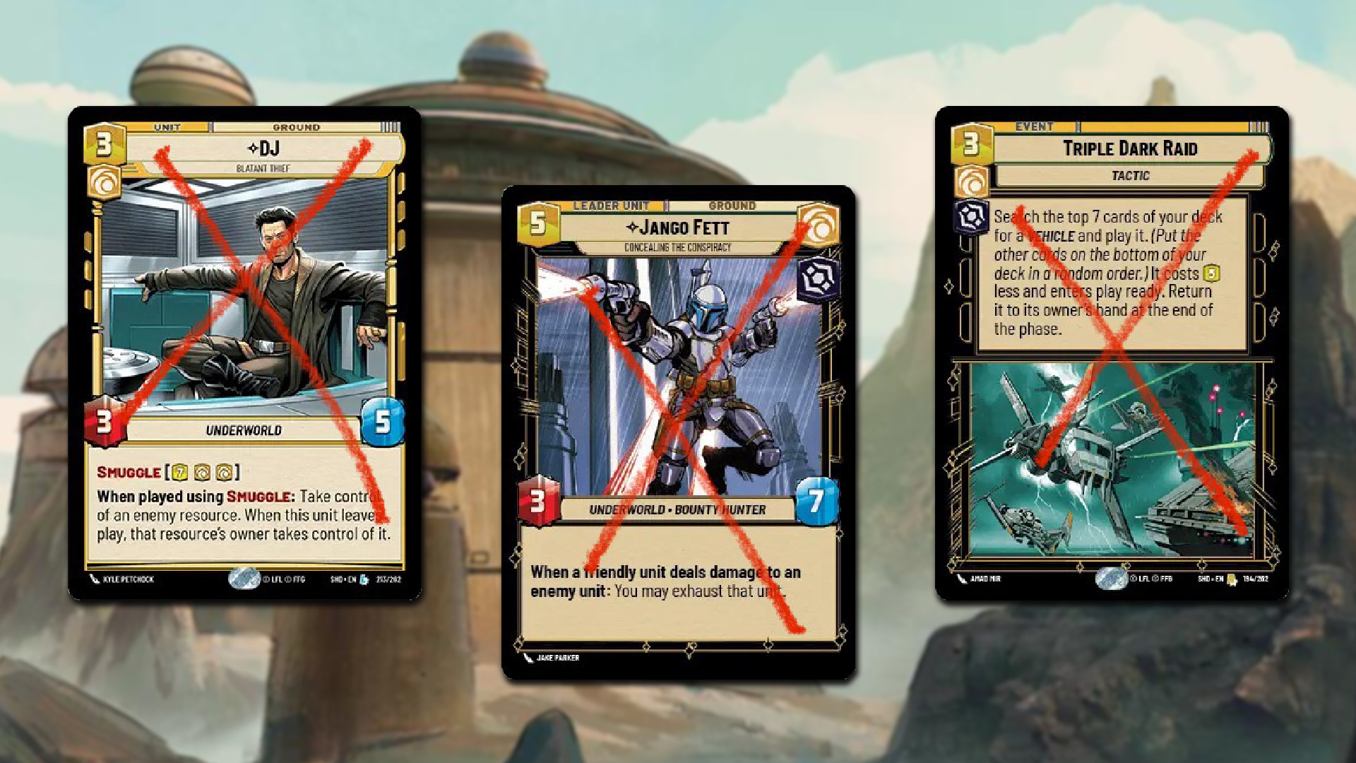 Aftermath of Star Wars Unlimited Suspensions