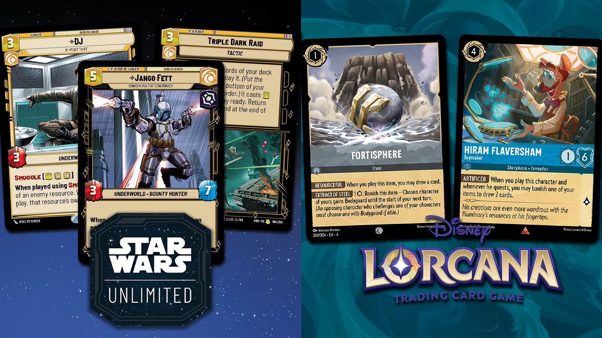 Bans Suspensions in Lorcana and Star Wars Unlimited