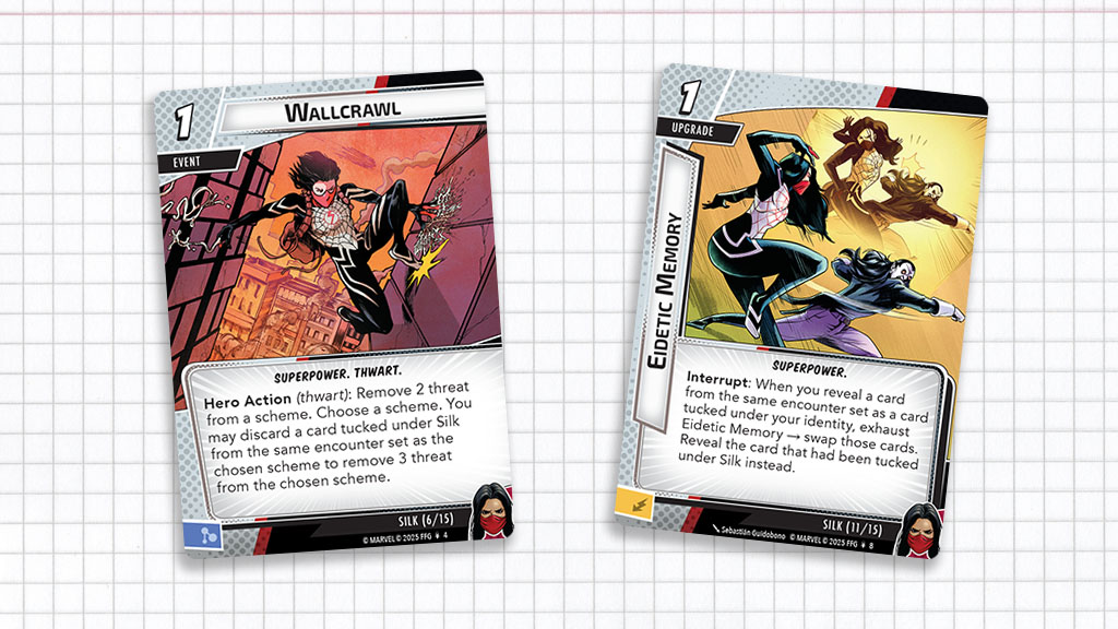 New Cards: Wallcrawl and Eidetic Memory.