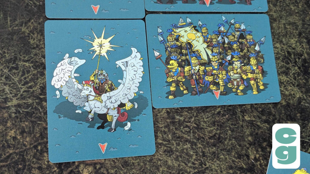 Unit and Leader cards in Warfront