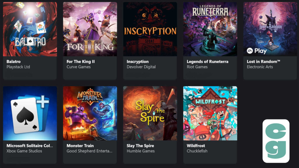 Xbox Board and Card Games Filtered