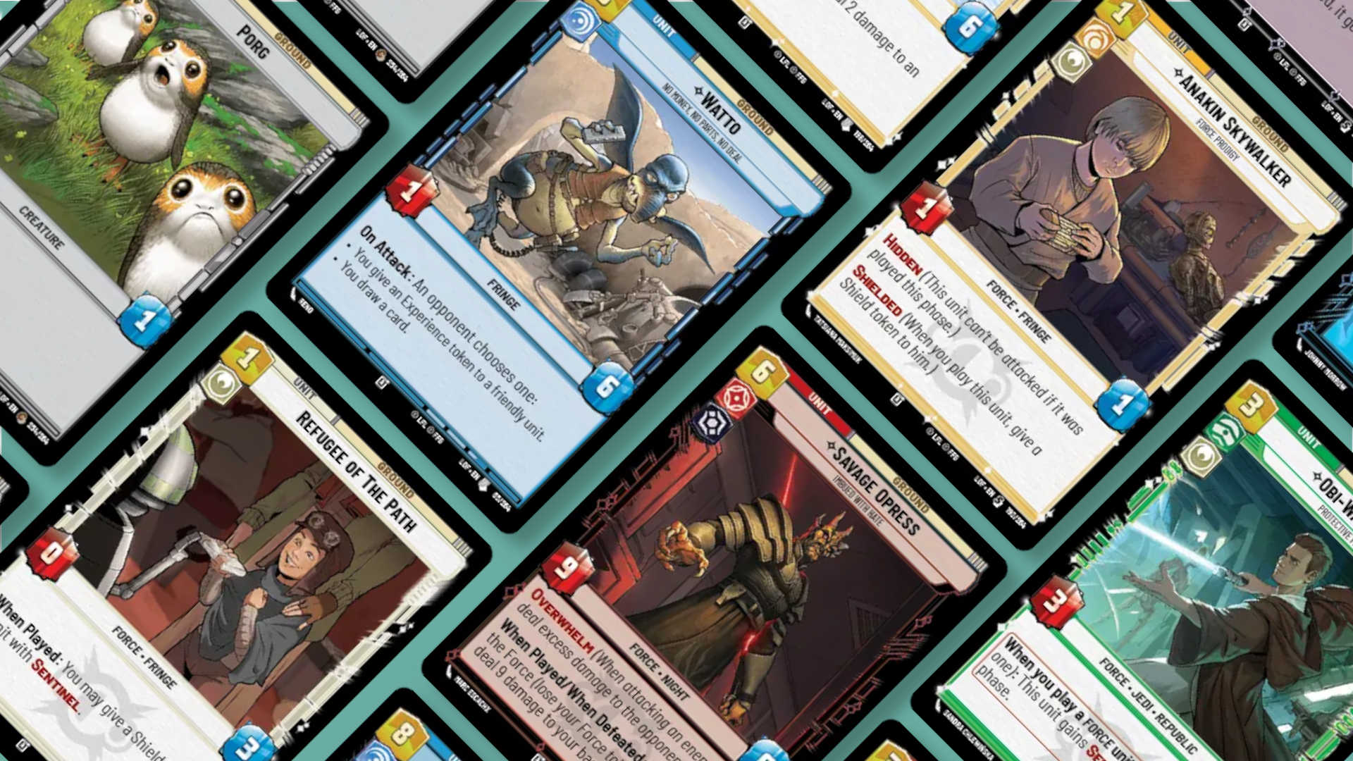 Legends of the Force Cards