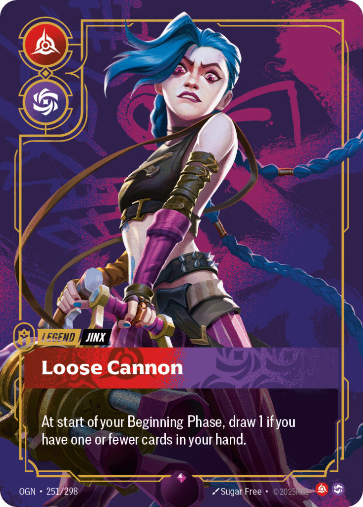 Jinx Loose Cannon Riftbound Card