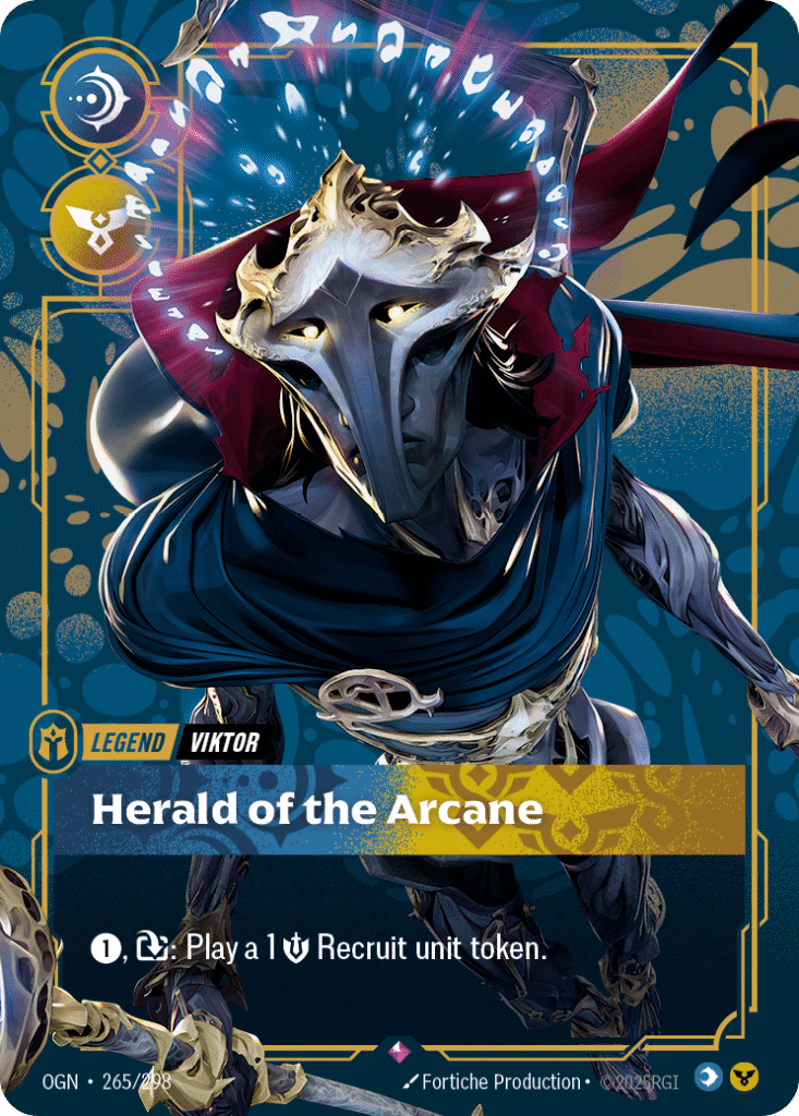 Viktor Herald of the Arcane Riftbound Card