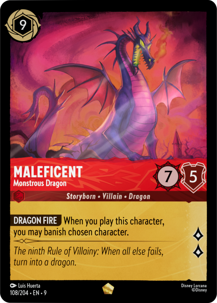 Disney Lorcana Fabled Card 108/204