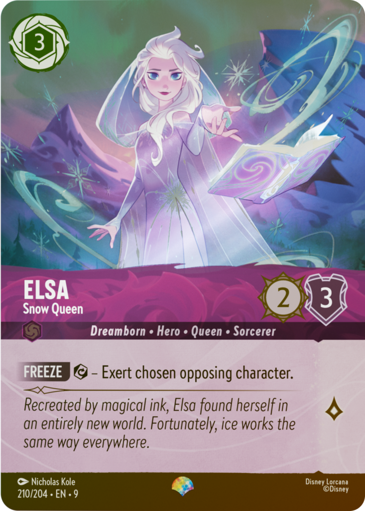 Disney Lorcana Fabled Card 210/204