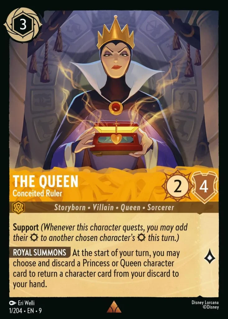 Disney Lorcana Fabled Card 001/204