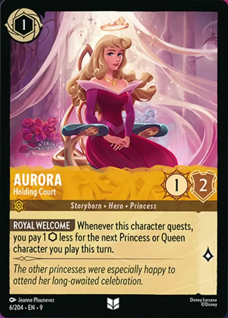 Disney Lorcana Fabled Card 006/204