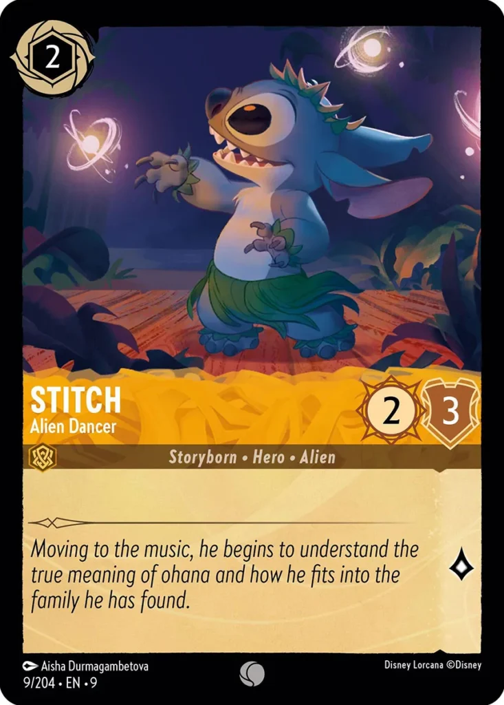 Disney Lorcana Fabled Card 009/204