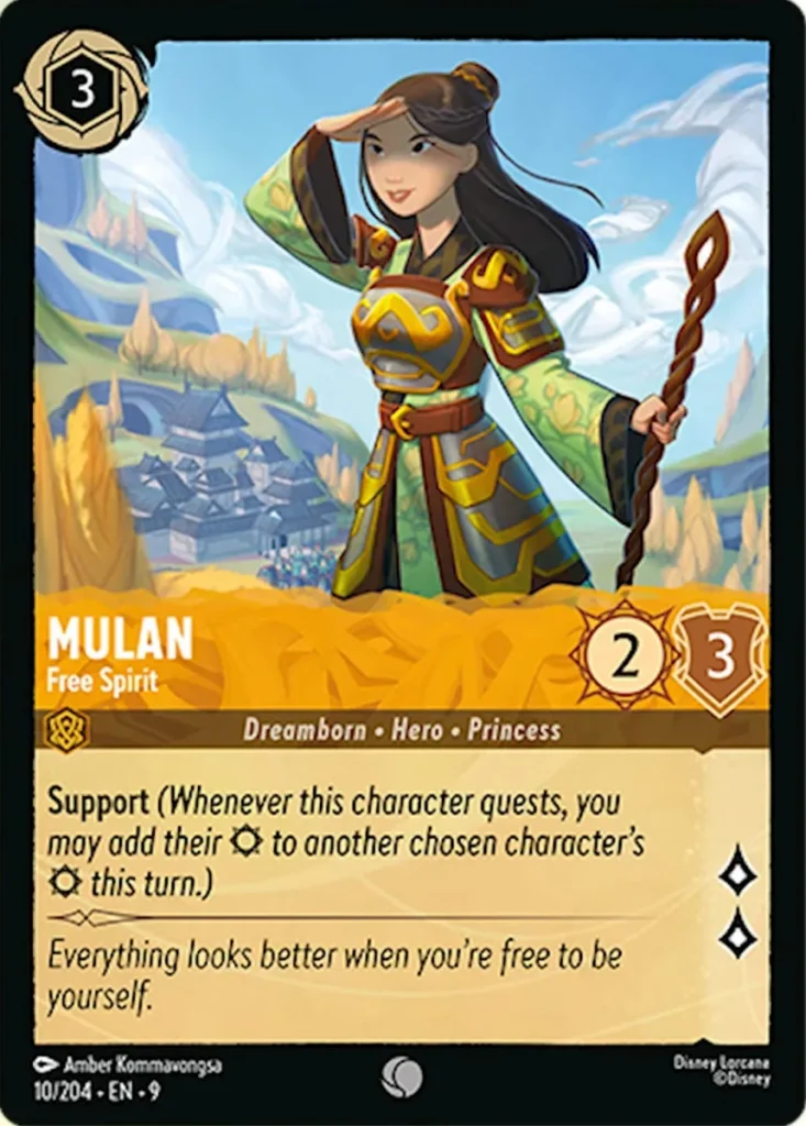 Disney Lorcana Fabled Card 010/204