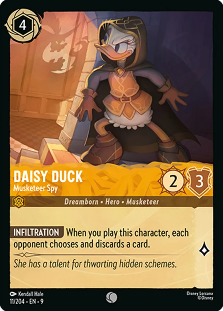 Disney Lorcana Fabled Card 011/204