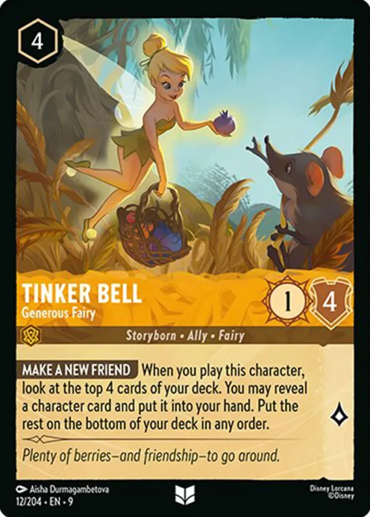 Disney Lorcana Fabled Card 012/204