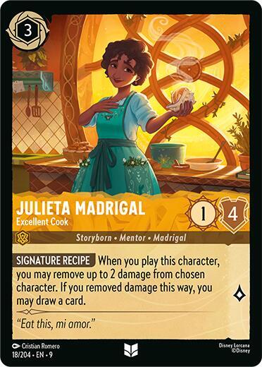 Disney Lorcana Fabled Card 018/204
