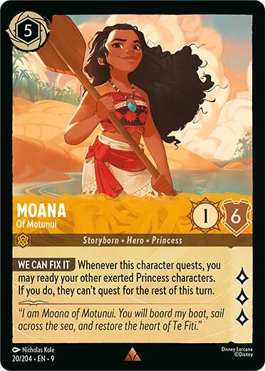 Disney Lorcana Fabled Card 020/204