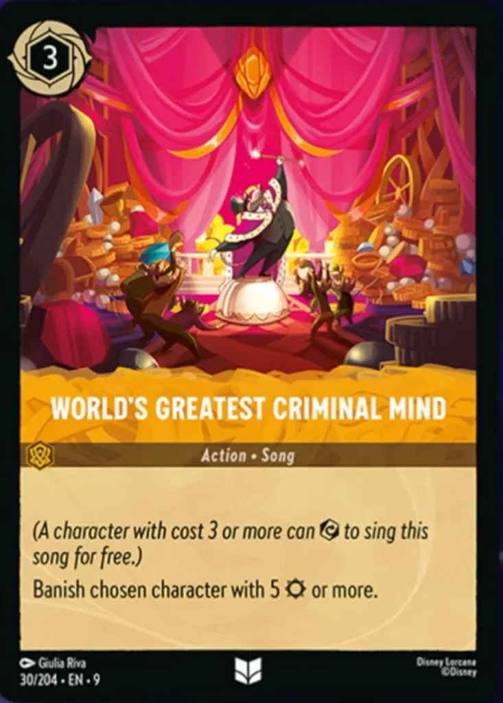 Disney Lorcana Fabled Card 030/204