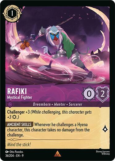 Disney Lorcana Fabled Card 036/204